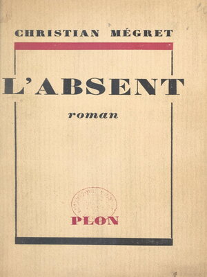 cover image of L'absent